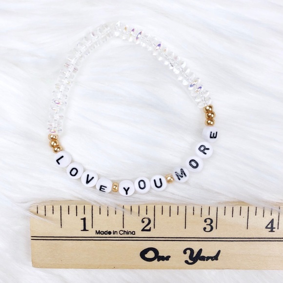 SOLD Mom And Daughter Bracelets Love You Set VSCO - Picture 4 of 7